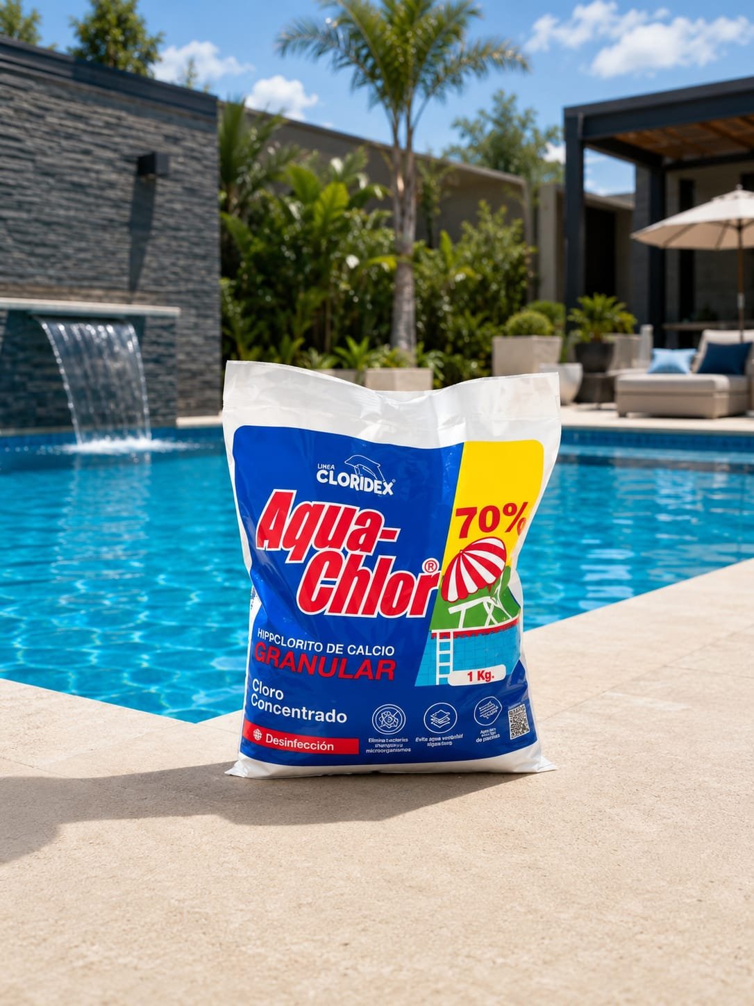 Aqua-Chlor Cloro 70% ×1Kg